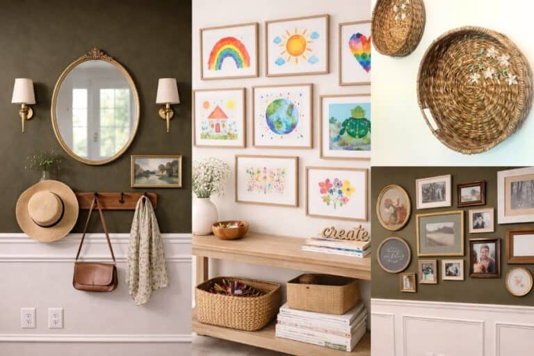 ways to decorate a blank wall